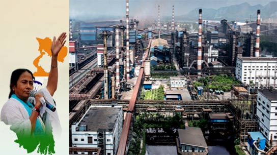 How many industry left West Bengal in past years