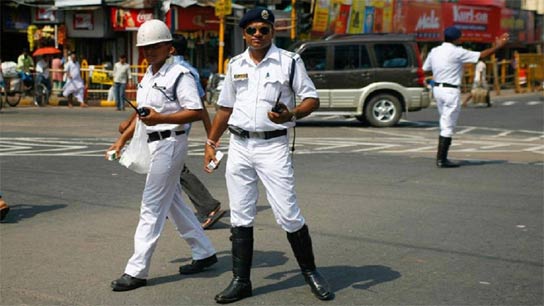 Lalbazar has informed that there will be adequate police presence on the city roads