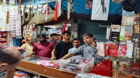 The call for the Odhikar Yatra has now spread throughout Kamakhyaguri Bazaar