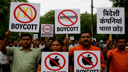 Calls for boycotts of products from American multinational companies like McDonald's and Coca-Cola to Amazon and Apple have been raised