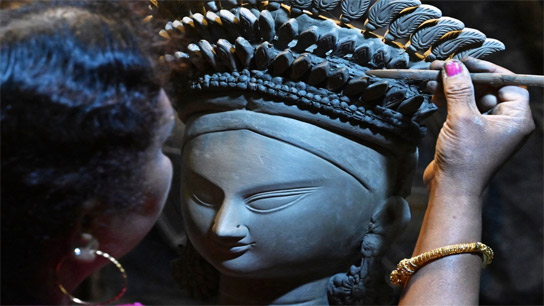why the soil of the brothel is used for durgapuja