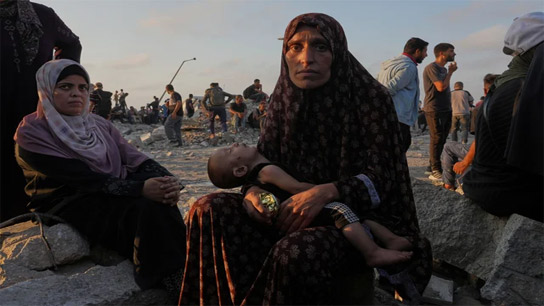 women and children among 25 killed in new israeli strikes at gaza