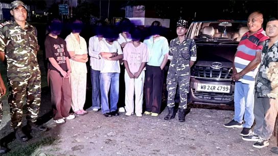 Girls rescued from Darjeeling