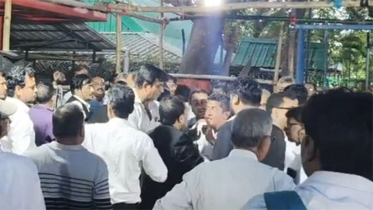 Clash at high court club tent at Maidan on thursday evening