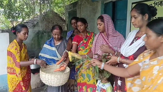 There is no allocation in ICDS, Didimoni collects vegetables from consumers to get baskets at ICDS