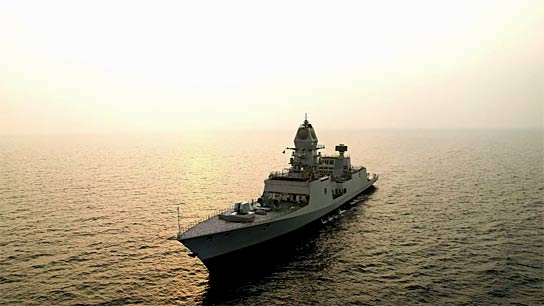 Can Carry Brahmos & Barak Missile, Garden Reach Shipbuilders & Engineers Ltd Hand over INS Himgiri