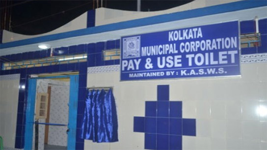 kolkatas public toilet gets indias best title in swachh bharat mission