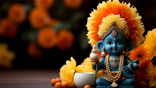 Janmashtami is celebrated every year on the eighth day of the dark fortnight of the month of Bhadra