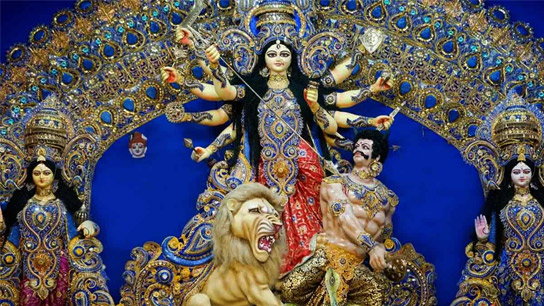 know about the secret of maa durgas ten weapons and more
