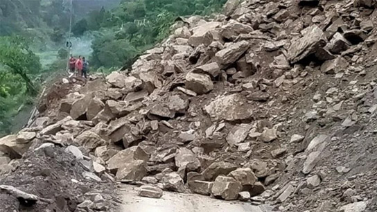Tourism organizations are concerned as national roads are repeatedly damaged by landslides
