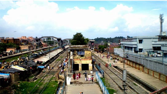 Indian Railways conducted eviction drives at Park Circus Railway Station from time to time to remove