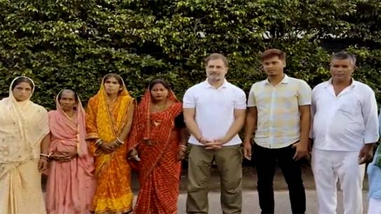 Rahul Gandhi Shares Tea With Bihar's 'Dead' Voters
