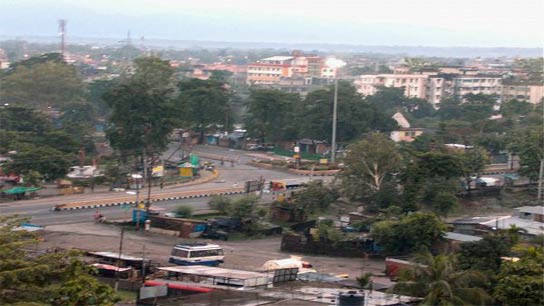 The road from Balasan Bridge in Matigara to Salugara is being built as an elevated corridor