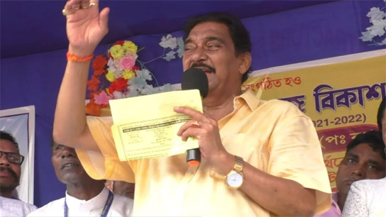 TMC MP Arup Chakrabarty comment give deputation