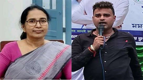 TMCP leader Avirup Chakraborty give threat to Calcutta University Vice Chancellor