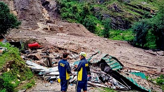 Terrible Flash Flood in Uttar Kashi