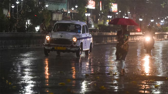 Heavy rains forecast for several days in various districts of the state including Kolkata, Digha