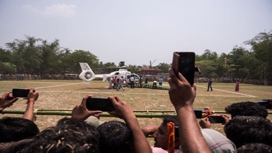 Bengal BJP to Deploy 4–5 Helicopters for West Bengal Assembly Election Campaign