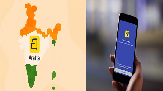 arattai has surpassed whatsapp and surges to the top of indias app stores