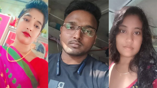 Bagda A young man ran away with two wives from a house