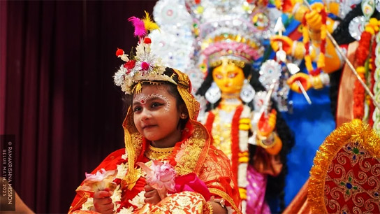 Mahashtami Kumari Puja celebrated with pomp at Belur Math