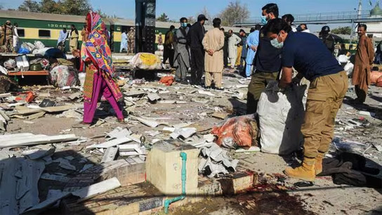 Bomb blasts in Pakistan