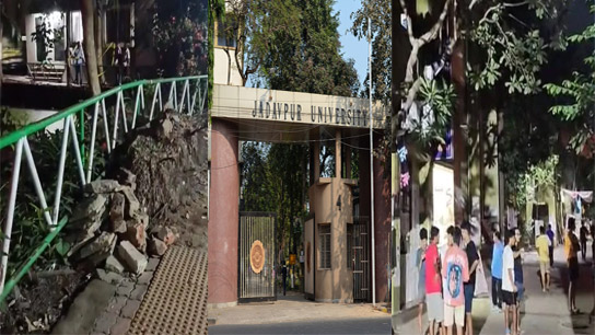 Third year student dies at Jadavpur University at night, mystery deepens