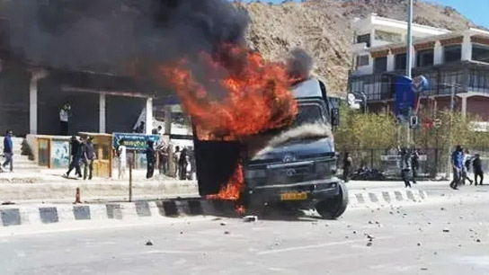 Tensions rise over demand for statehood for Ladakh
