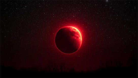 Lunar eclipse will be tomorrow