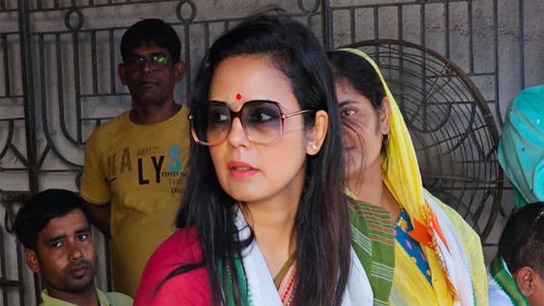 TMC MP Mahua Moitra attack on Nadia Krisnanagar West bengal