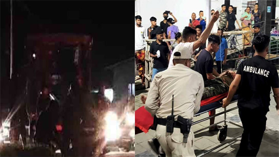 Firing targeting Assam Rifles truck in Manipur! 2 jawans killed, 4 injured