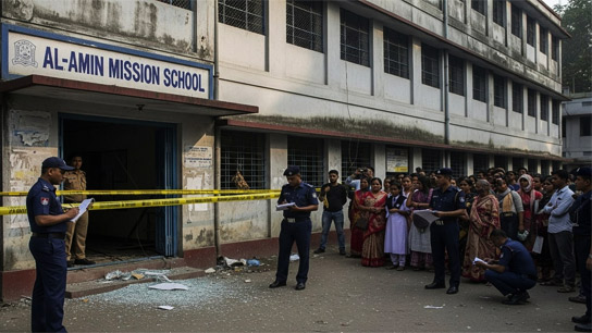 Teachers Brutally Attacked While Asleep in Murshidabad