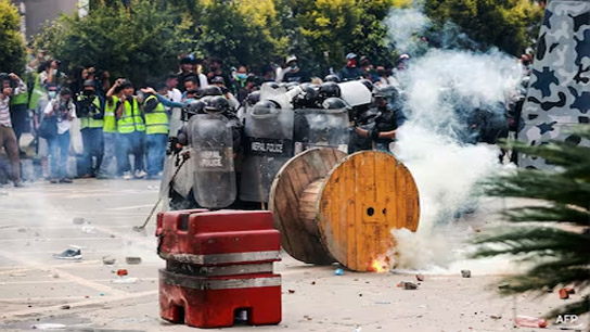 Nepal protesters say police started attack during stir against social media ban
