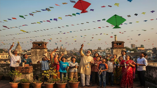 The old call is heard again in the sky of Kolkata—“Vokatta!”