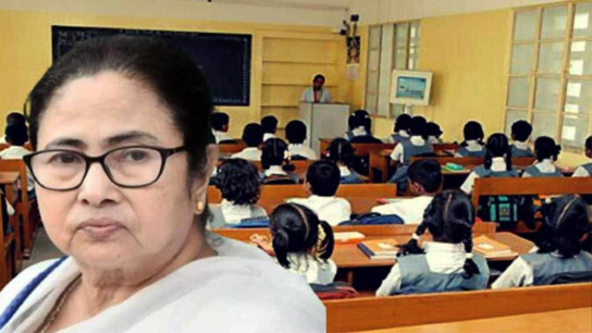 On the Chief Minister's 'advice', the Puja holidays were declared three days early in all government schools, colleges and universities in the state