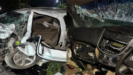 Horrible accident while trying to bring Thakur