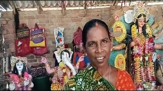 Saraswati said that when this puja started two decades ago, the initial days were not very happy for her family