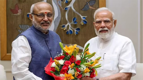 CP Radhakrishnan is new Vice President