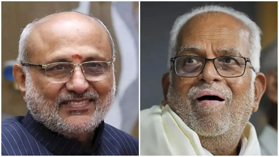 It is apparently assumed that Radhakrishnan, the ruling party's candidate at the center, will win