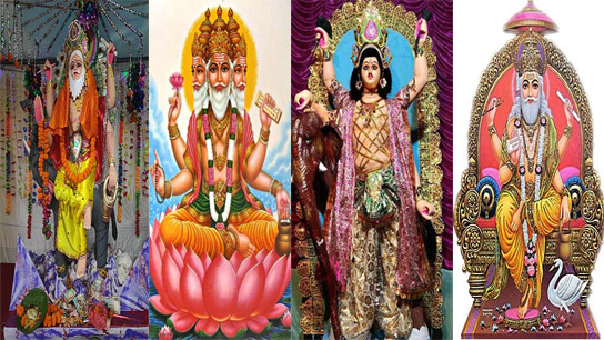 In fact, the divine artist, the creator of the universe, Prajapati is a form of Brahma
