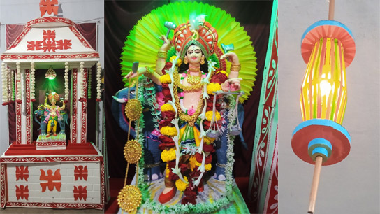 Vishwakarma built Ravana's Lanka from Krishna's Dwarka