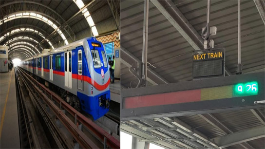 Commuters complain that they don't know when the metro will arrive
