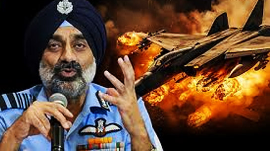 Indian Air Force Chief Amar Preet Singh says India downed Pakistan’s fighter jets
