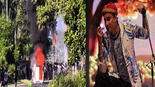zubeen garg death case fans attack police convoy carrying accused to jail