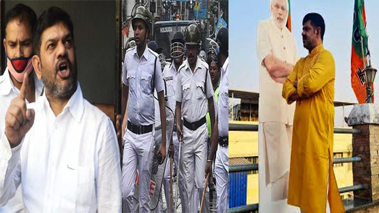 BJP leader Rakesh Singh, along with his son, arrested again for allegedly entering Kasba's residence and committing 'riot'