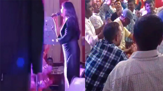 Bolpur Police Station IC stirs controversy by shaking his waist during Kali Puja as 'Keshta Parva' ends