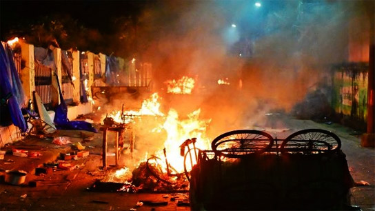 Massive clashes over Durga Thakur immersion, 36-hour curfew in Cuttack, internet shut down