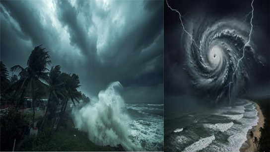 Heavy rains begin in Andhra Pradesh due to the impact of Cyclone Mantha, more than 65 trains canceled, flight services suspended, schools and colleges closed