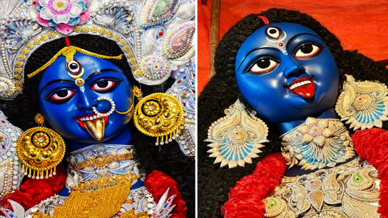 Artist who makes kali idol in Fatakeshto puja gets changed