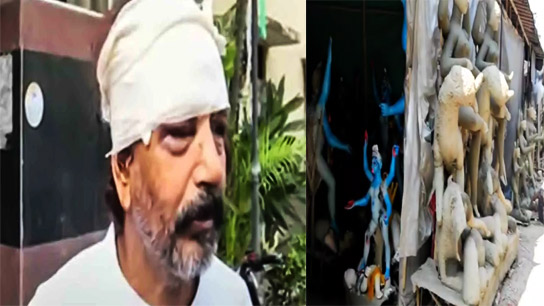 One Artisan Attacked by Goons for Kali Puja Donation in Maniktala
